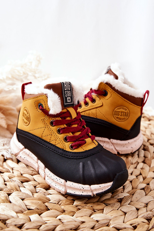 Дитячі утеплені черевики Big Star II374072 Camel