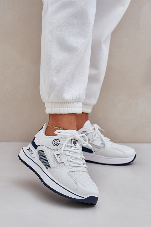 Спортивне Взуття Кросівки Жіночі Big Star NN274A103 HI-POLY SYSTEM Біло-Морський