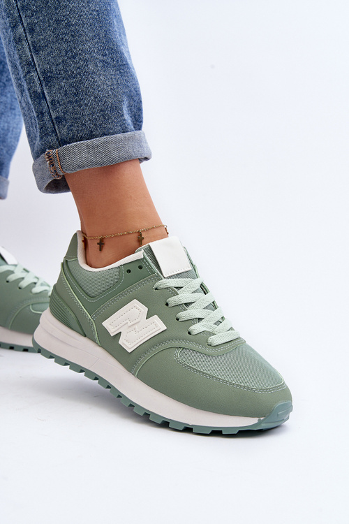 Жіночі зелені спортивні кросівки Lifari