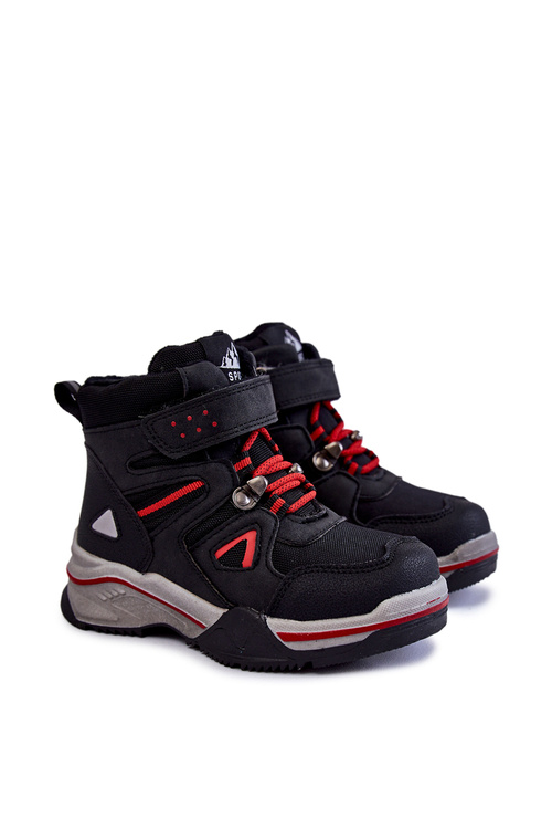 Дитячі пінетки Trappers утеплені з вовни Black Marco