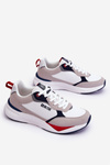Чоловіче спортивне взуття Memory Foam Big Star LL174235 біло-сірий