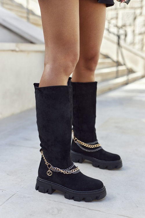 Жіночі високі черевики Black Lagoon