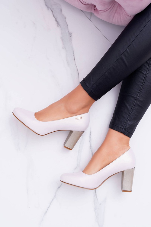 Жіночі човники Sergio Leone PB130 Beige Pearl Amber