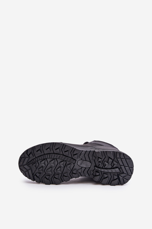 Тепле легке чоловіче туристичне взуття McBraun Black