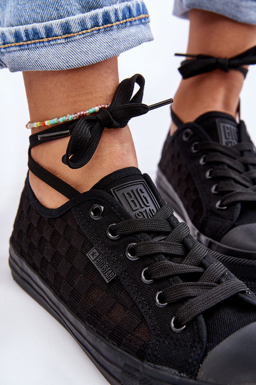 Класичні низькі кросівки Big Star LL274072 Чорні
