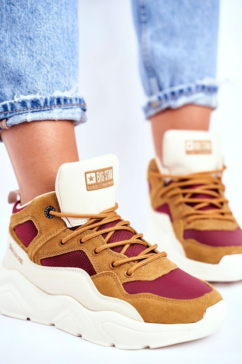 Жіноче спортивне взуття Big Star GG274646 Бежевий