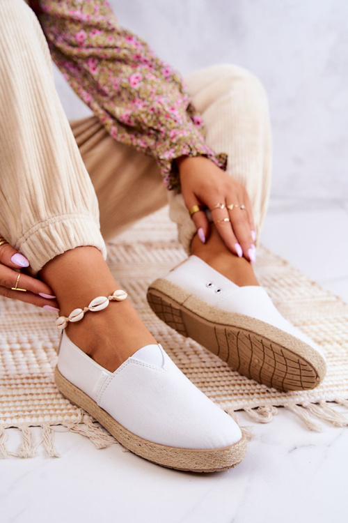 Модні жіночі еспадрільї Cross Jeans JJ2R4001C Білі