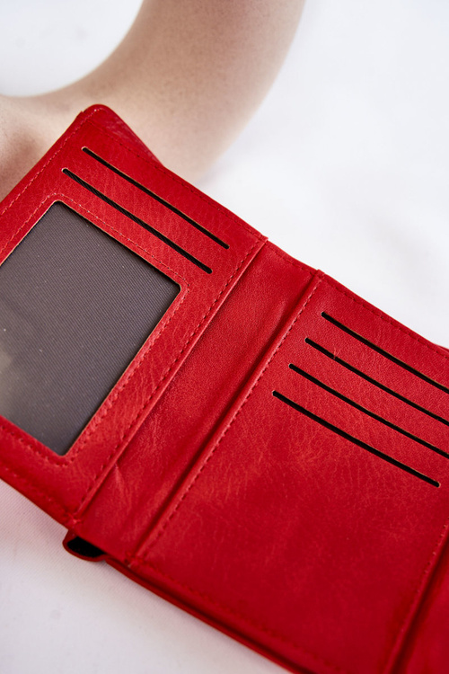 Жіночий маленький гаманець з магнітом Red Zaya