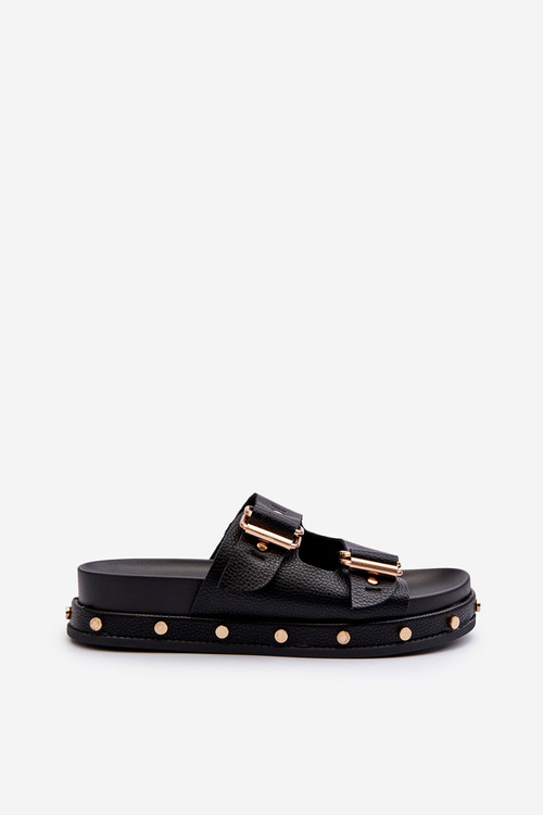 Жіночі босоніжки на платформі Big Star NN27402 Чорні