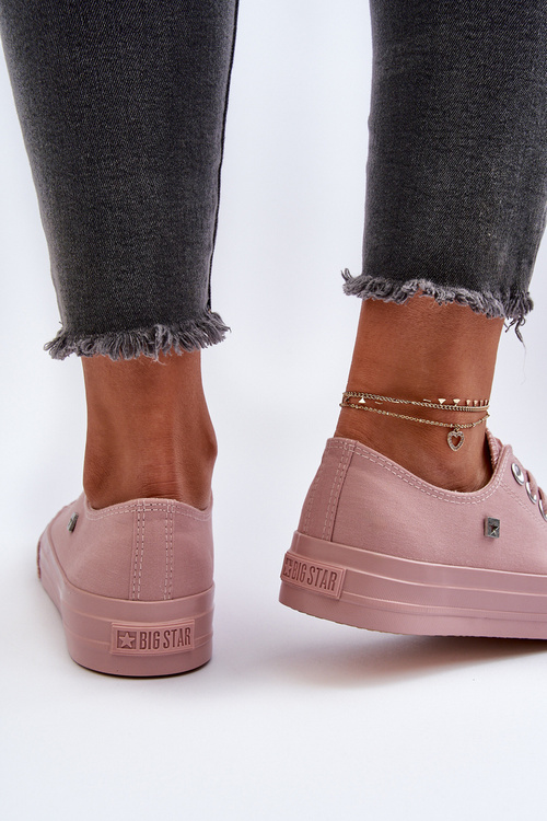 Класичні жіночі кросівки Big Star NN274291 Рожеві
