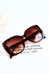 Модні сонцезахисні окуляри Marbled M2321 Brown