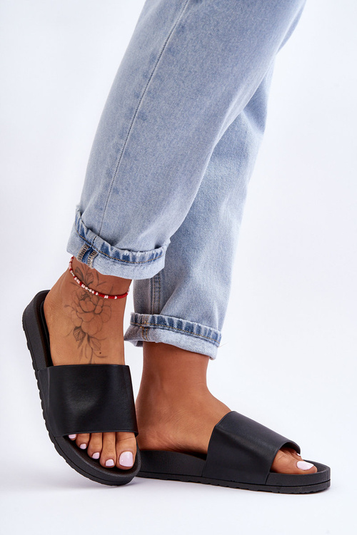 Класичні жіночі тапочки Black Rolien