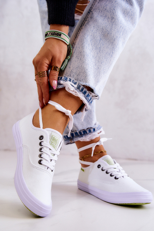 Легкі жіночі кросівки Big Star JJ274260 Білі