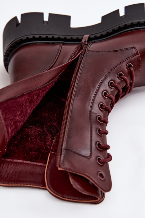 Теплі женські workery з оздобленням Bordeaux Melisse