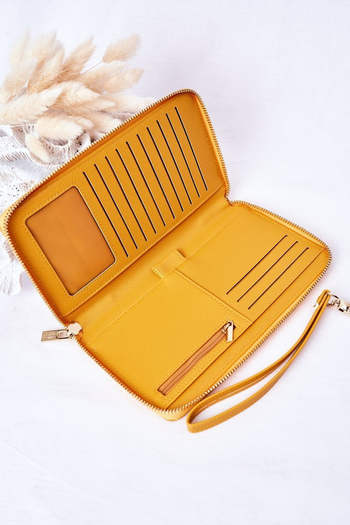 Великий шкіряний гаманець Big Star HH674001 Жовтий