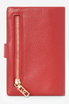 Гаманець жіночий маленький з натуральної шкіри Nobo NPUR-LR110-C005 Red