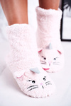 Дитячі тапочки на овчині Kitten Light Pink