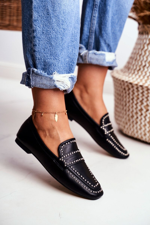 Чорні жіночі туфлі Lords Jets Harriet