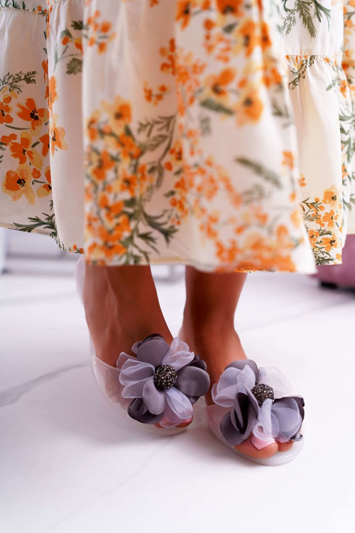 Лу Бу | Гумові балерини Meliski Ballerinas білі