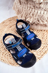 Дитячі сандалі Shoes Big Star Navy FF374211
