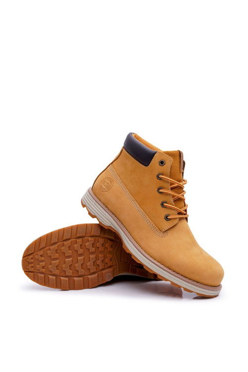 Чоловічі шкіряні трепери Big Star Camel EE174227