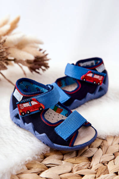Босоніжки Velcro Befado 350P014 Navy