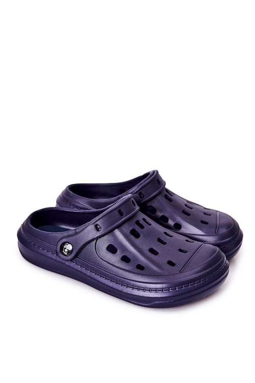 Чоловічі шльопанці Crocs Befado 154M003 Темно-синій