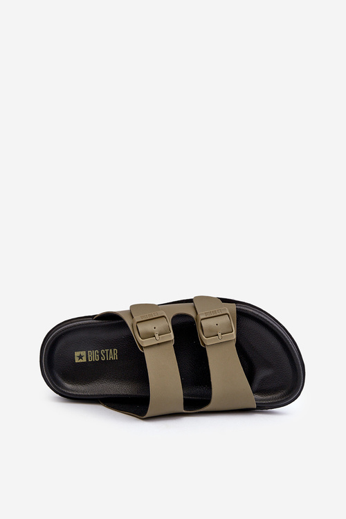 Чоловічі тапочки з піни Big Star MM174324 Dark Green