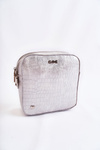 Шкіряна сумка з сердечком GOE ZNJ014 Silver