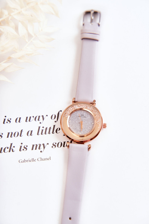 Жіночий годинник із блискучим циферблатом Giorgio&Dario Grey