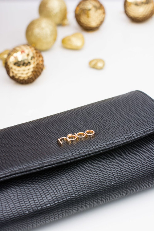 Красивий жіночий чорний гаманець Nobo