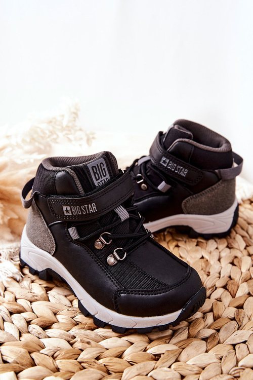 Дитяче трекінгове взуття Big Star II374100 Чорне