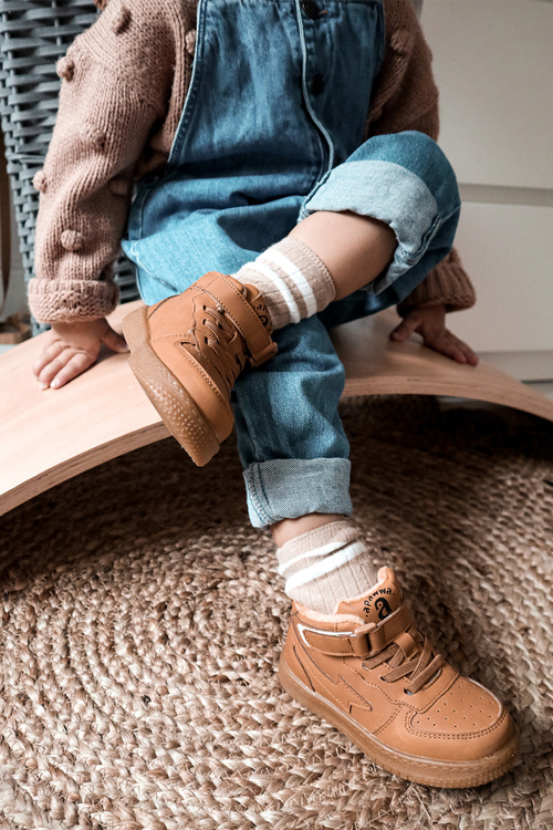 Дитячі утеплені високі кросівки Camel Clafi