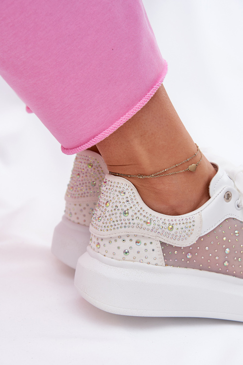 Декоровані кросівки на платформі GOE NN2N4021 чорні