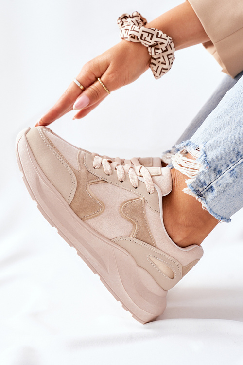 Жіноче спортивне взуття Кросівки Beige Bethell