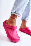 Жіночі світлі тапочки Big Star II275007 Фуксія