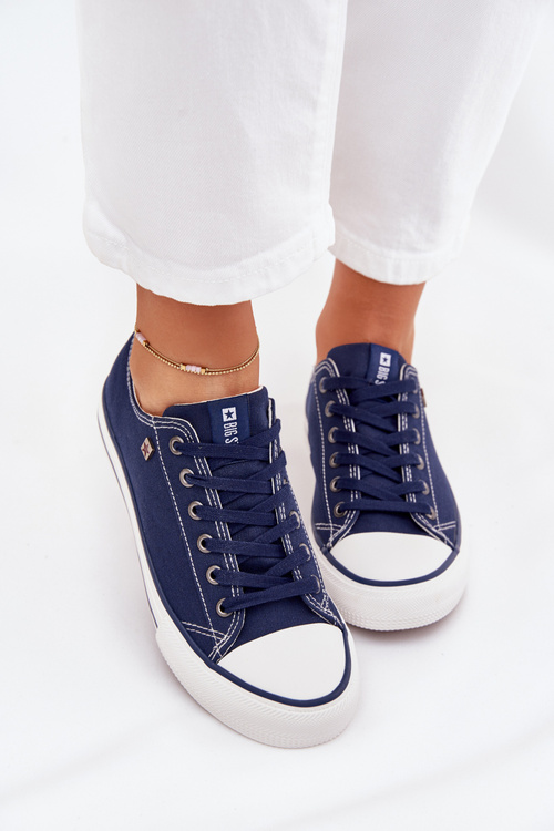 Жіночі Низькі Кросівки Big Star DD274A235 Темно-сині