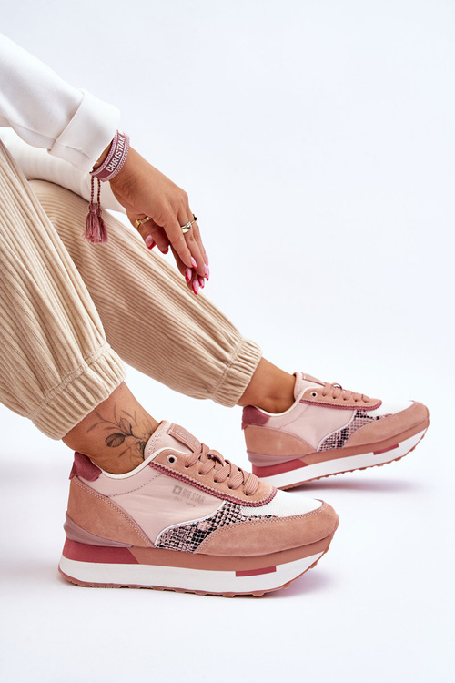 Модні кросівки Memory Foam System Big Star LL274366 Pink