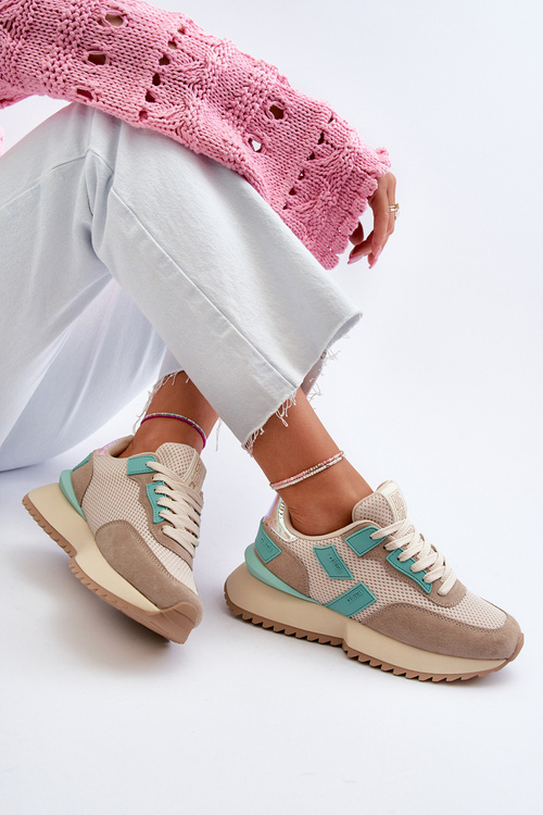 Жіночі кросівки Big Star NN274973 бежеві