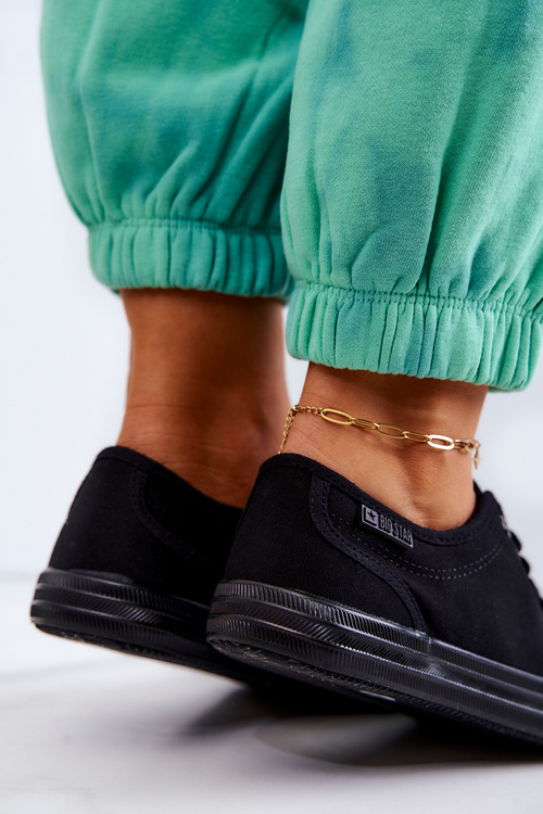 Жіночі низькі кросівки Big Star JJ274066 Чорні