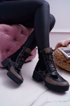 Жіночі високі черевики Black Trappers Havok