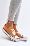 Жіночі кросівки на товстій підошві Lee Cooper LCW-24-31-2216 Помаранчеві