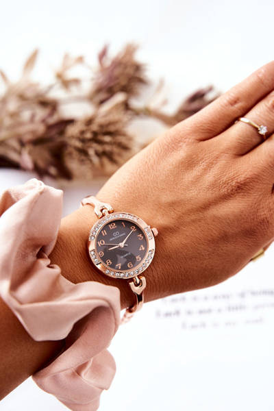 Жіночий Годинник Giorgio&Dario З Цирконами Рожеве Золото