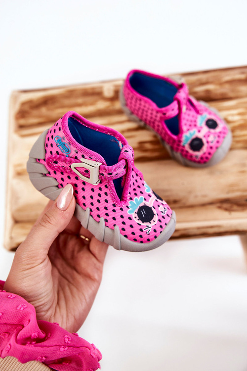 Тапочки Befado Полуниця 110P455 Рожевий