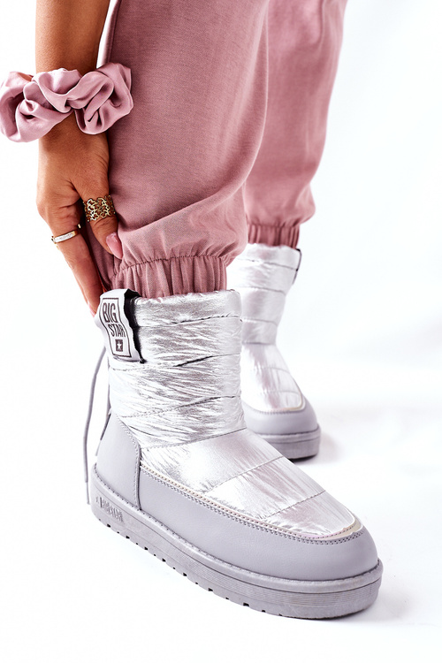 Жіночі зимові черевики Big Star II274118 Silver