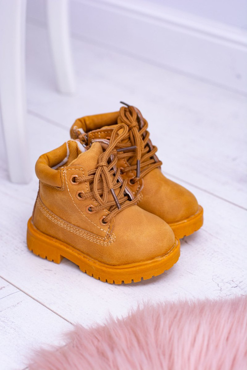 Дитячі утеплені чобітки Trappers Camel Dexter