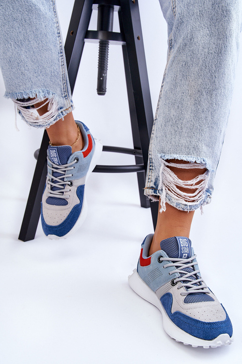 Жіночі кросівки Big Star LL274421 Сині