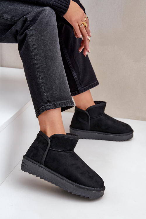 Жіночі Чоботи На Платформі D.Franklin DFSH370010 Чорні