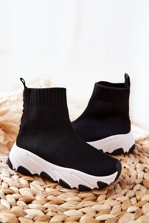 Дитяче молодіжне спортивне взуття чорного кольору Callobe