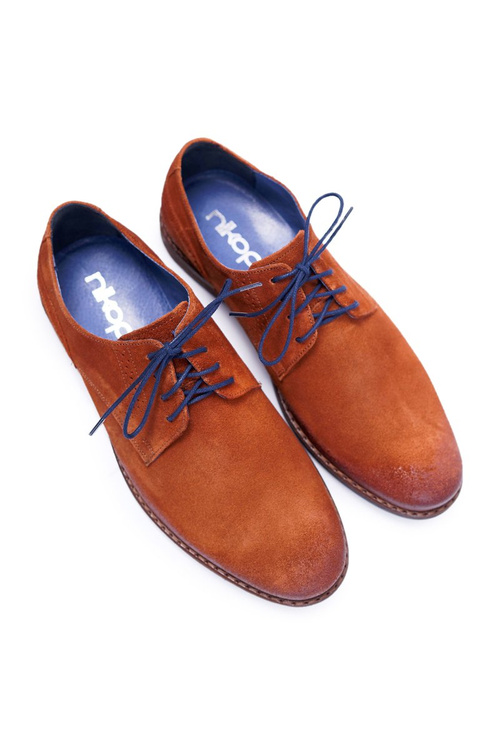 Чоловічі повсякденні шкіряні півчобітки Nikopol Camel Lajos